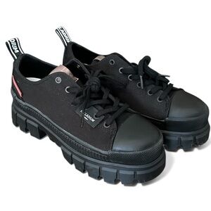 Palladium Black Rugged Sneakers